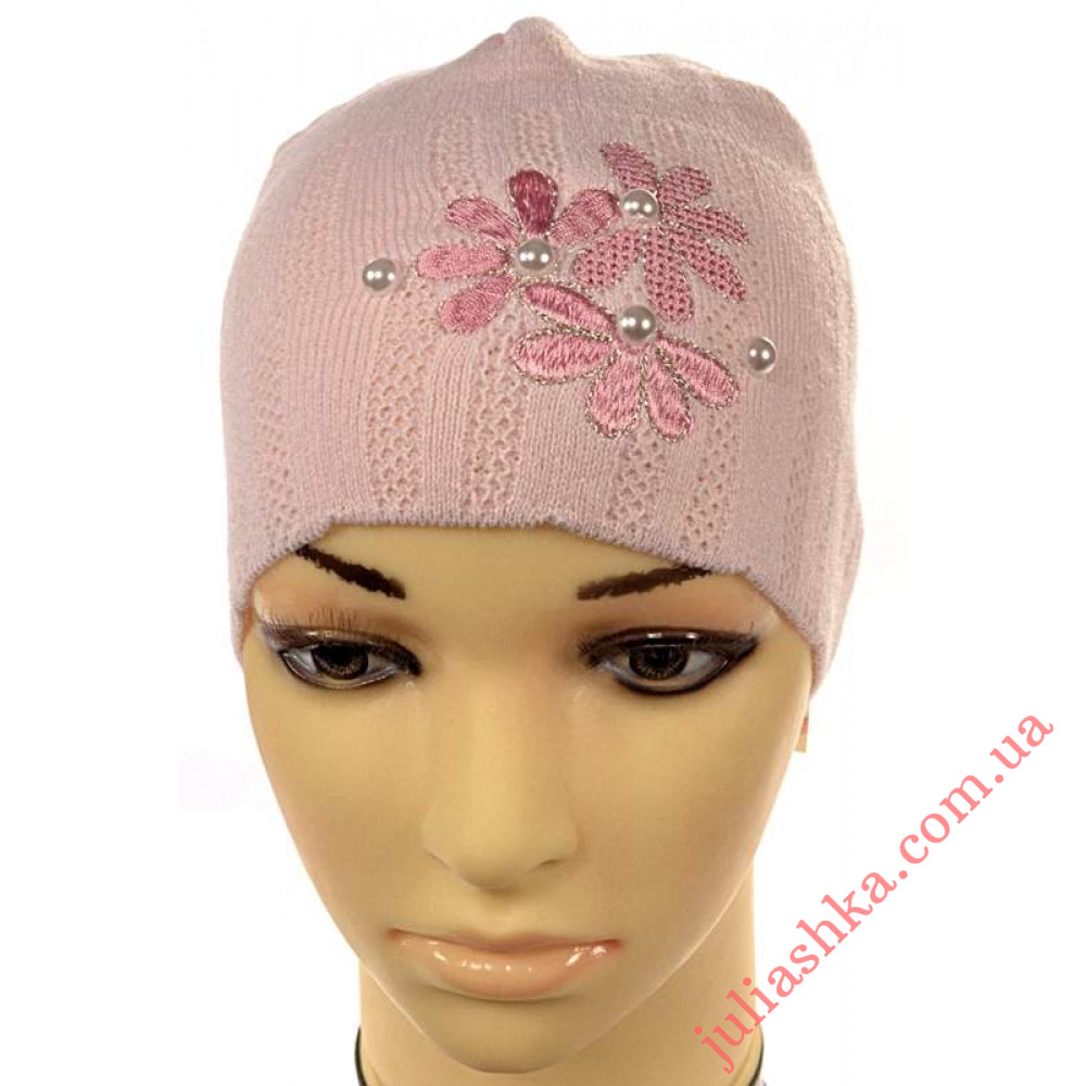 394 AMAL(48-50р.детская вязаная шапка)