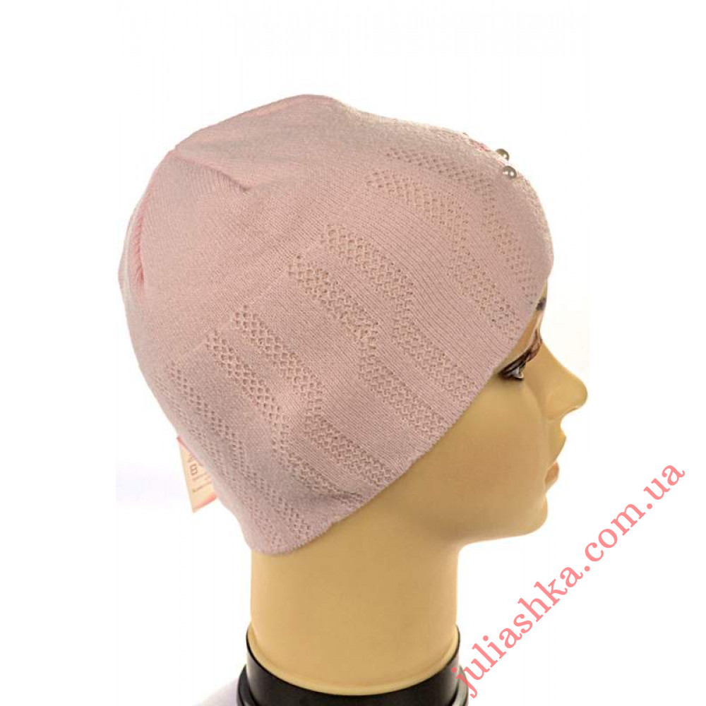 394 AMAL(48-50р.дитяча в'язана шапка)