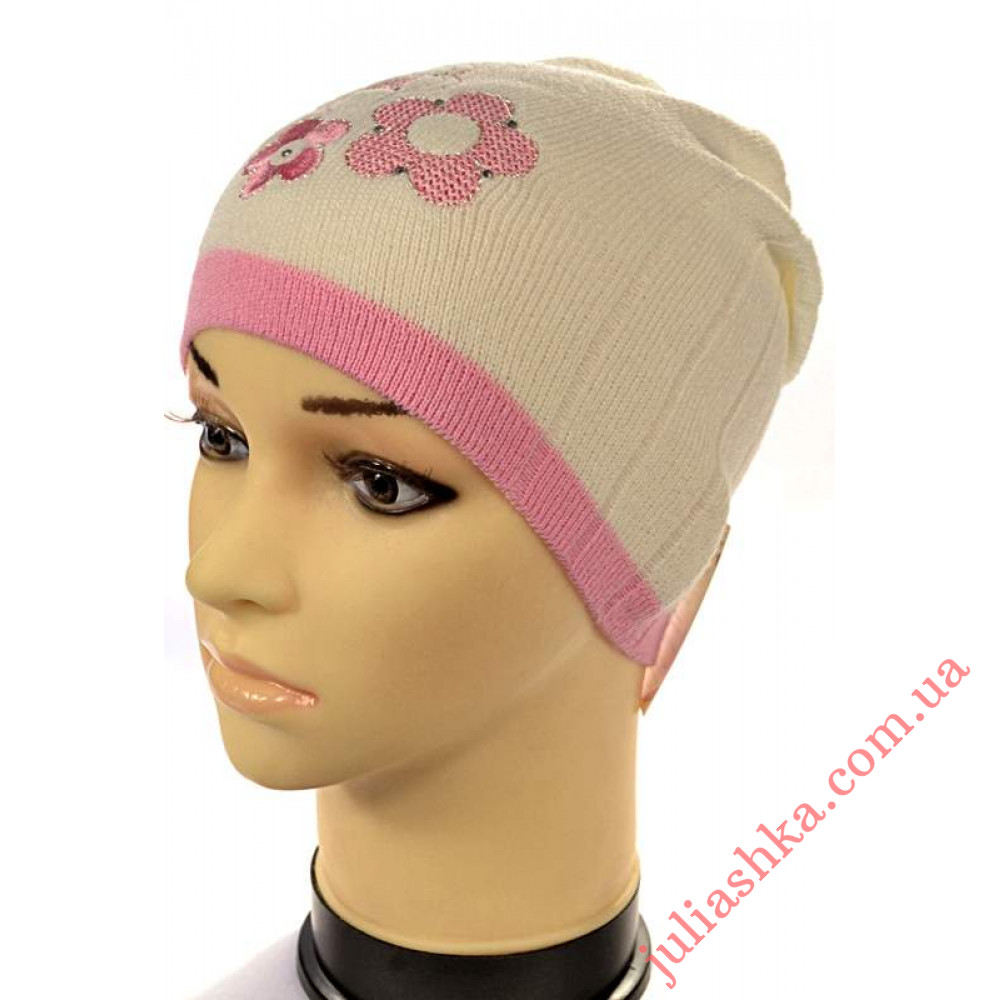 694 AMAL(50-52р.детская вязаная шапка)