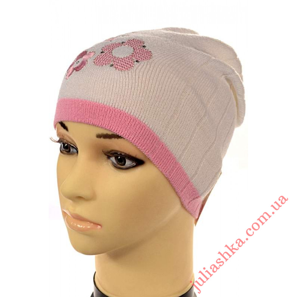 694 AMAL(50-52р.детская вязаная шапка)