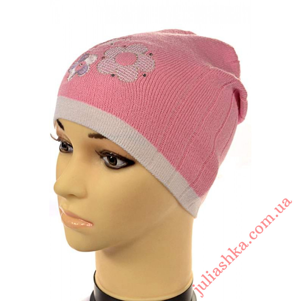 694 AMAL(50-52р.дитяча в'язана шапка)