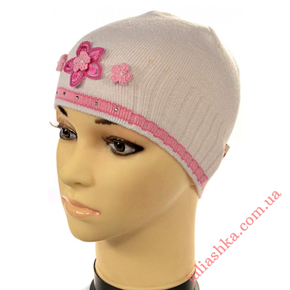 604 AMAL(50-52р.детская вязаная шапка)