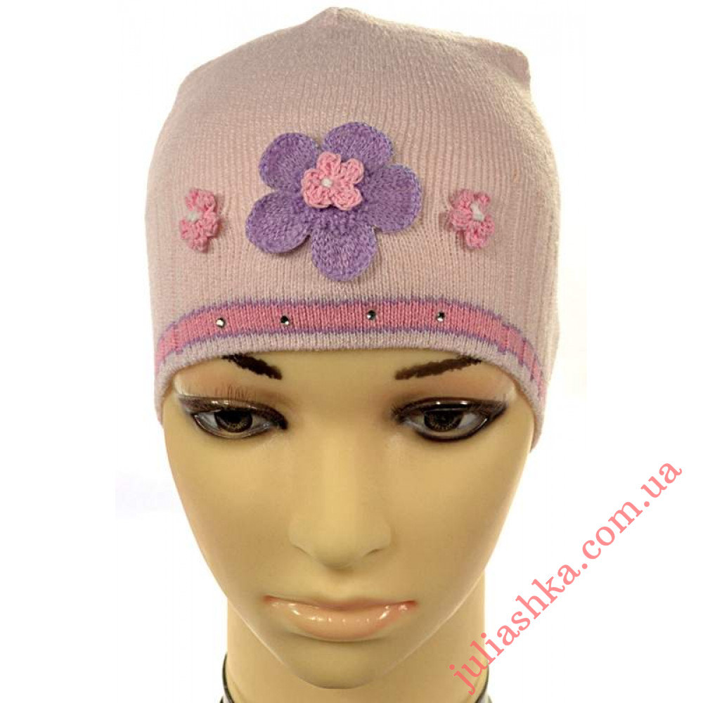 604 AMAL(50-52р.детская вязаная шапка)