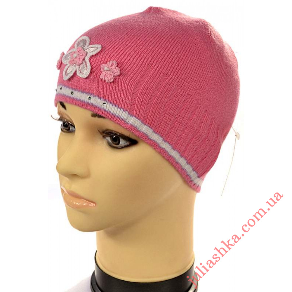 604 AMAL(50-52р.детская вязаная шапка)