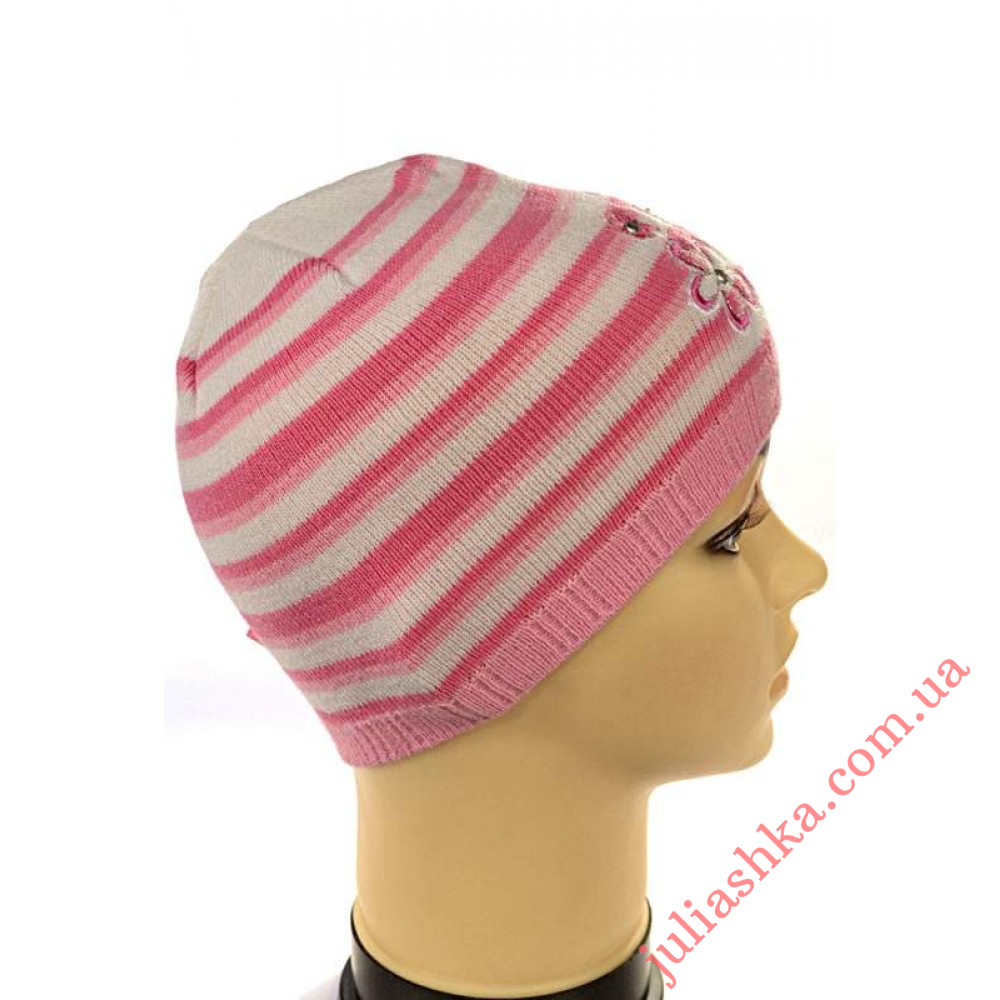 624 AMAL(46-50р.детская вязаная шапка)