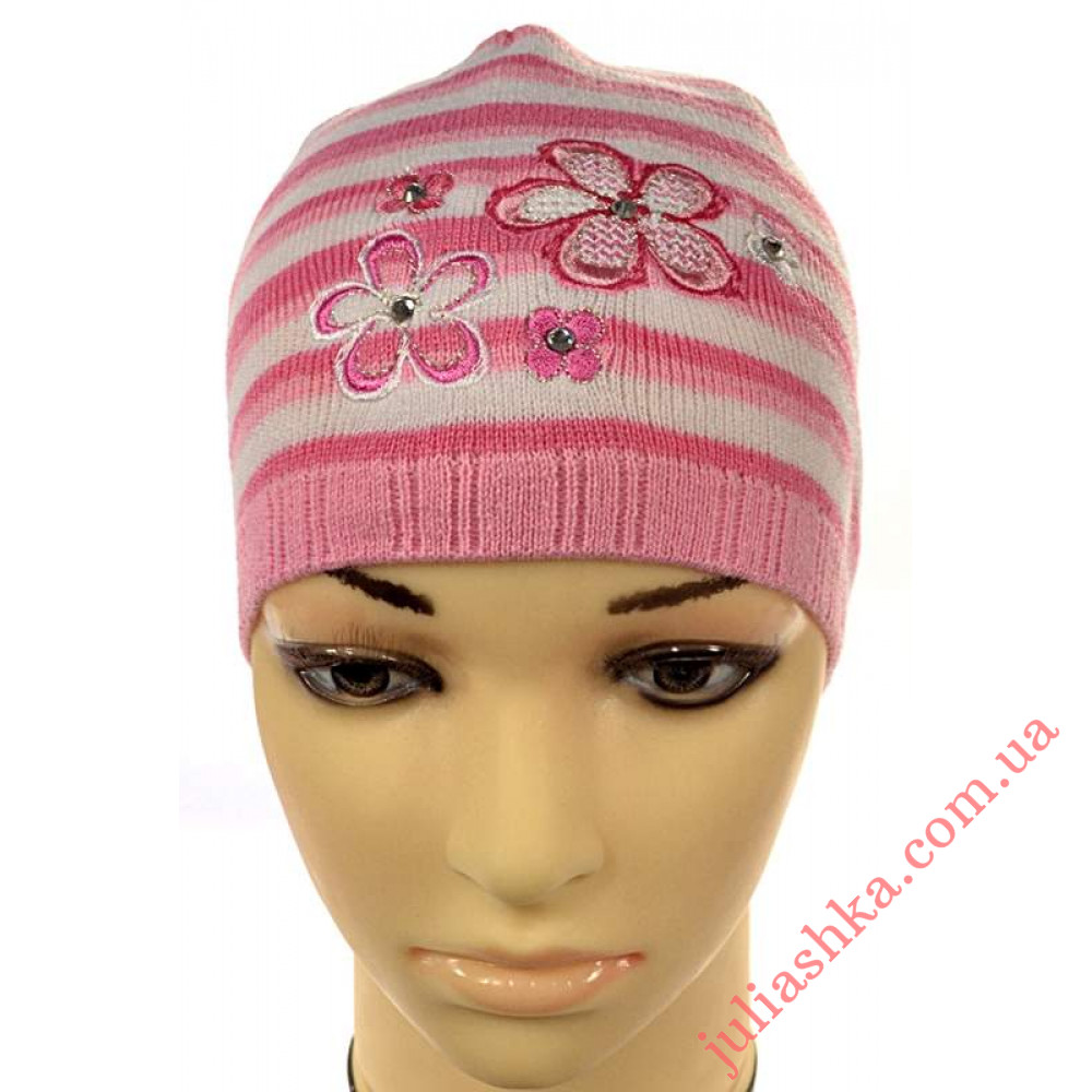 624 AMAL(46-50р.дитяча в'язана шапка)