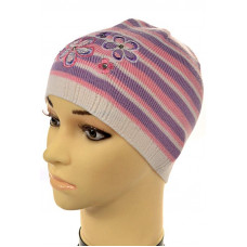 624 AMAL(46-50р.дитяча в'язана шапка)