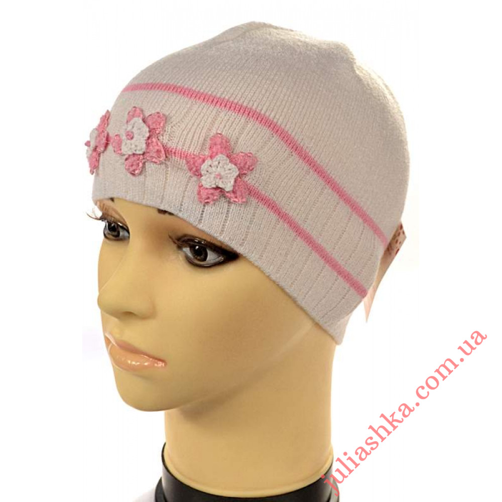 704 AMAL(50-52р.дитяча в'язана шапка)