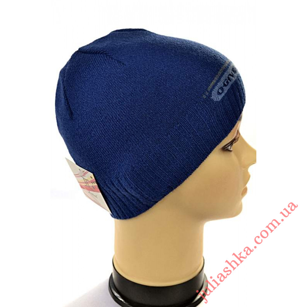 654м.AMAL(50-54р.детская вязаная шапка)