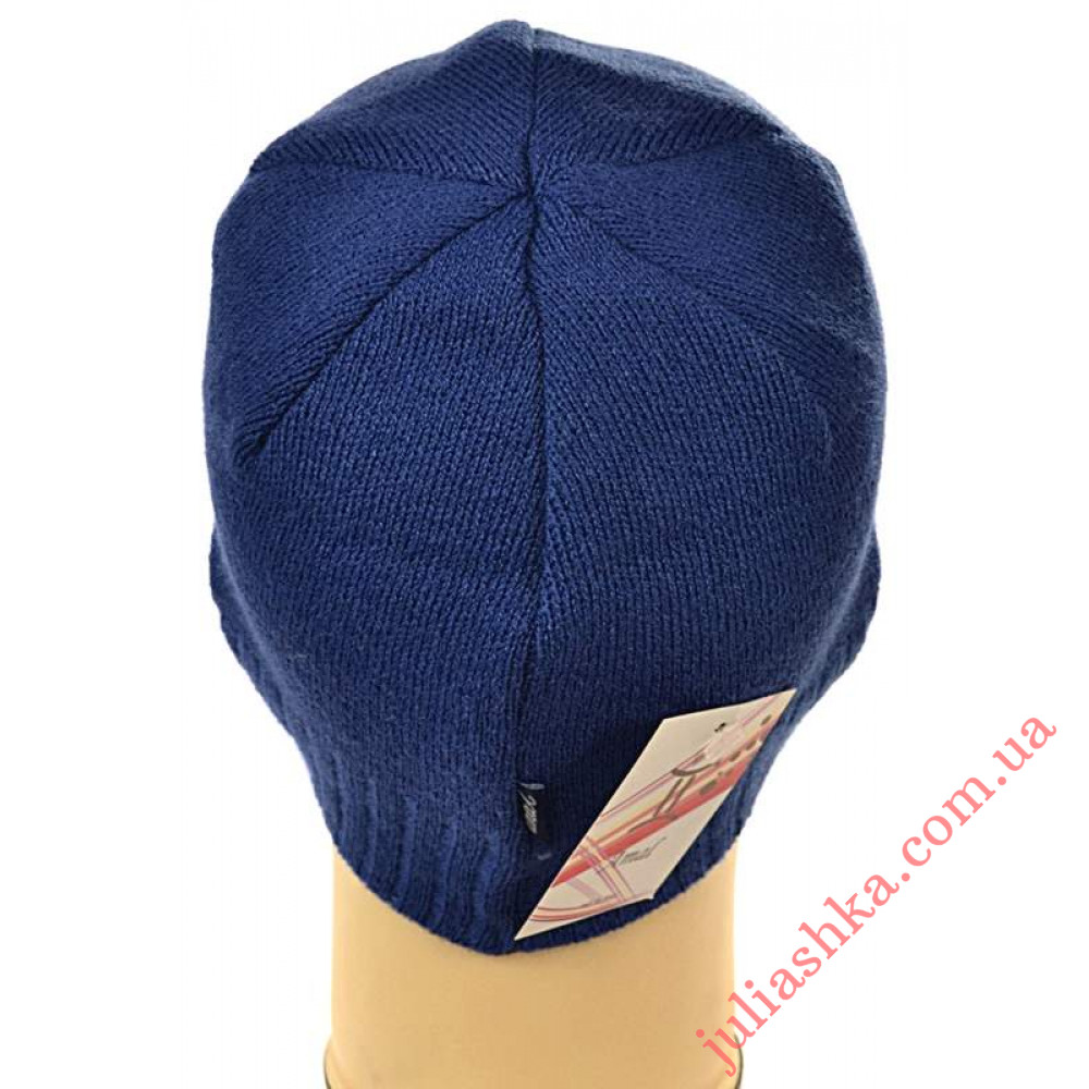 654м.AMAL(50-54р.детская вязаная шапка)