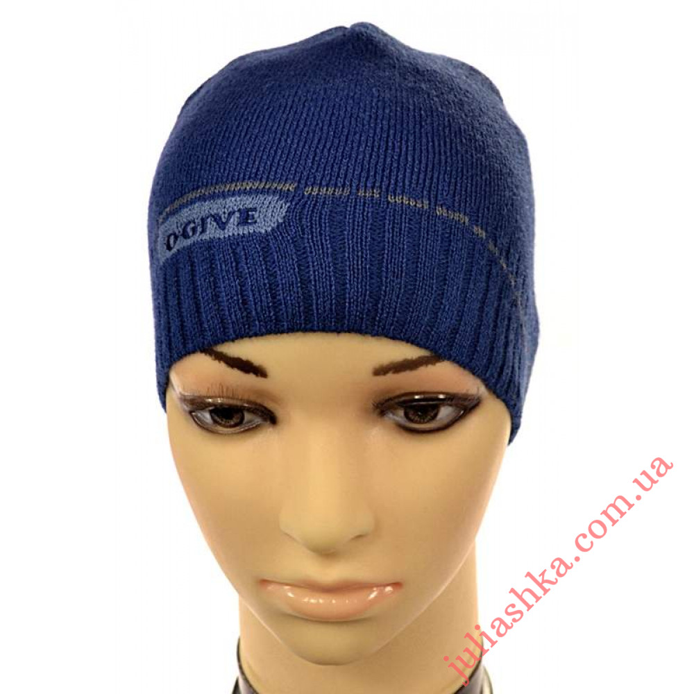 654м.AMAL(50-54р.дитяча в'язана шапка)