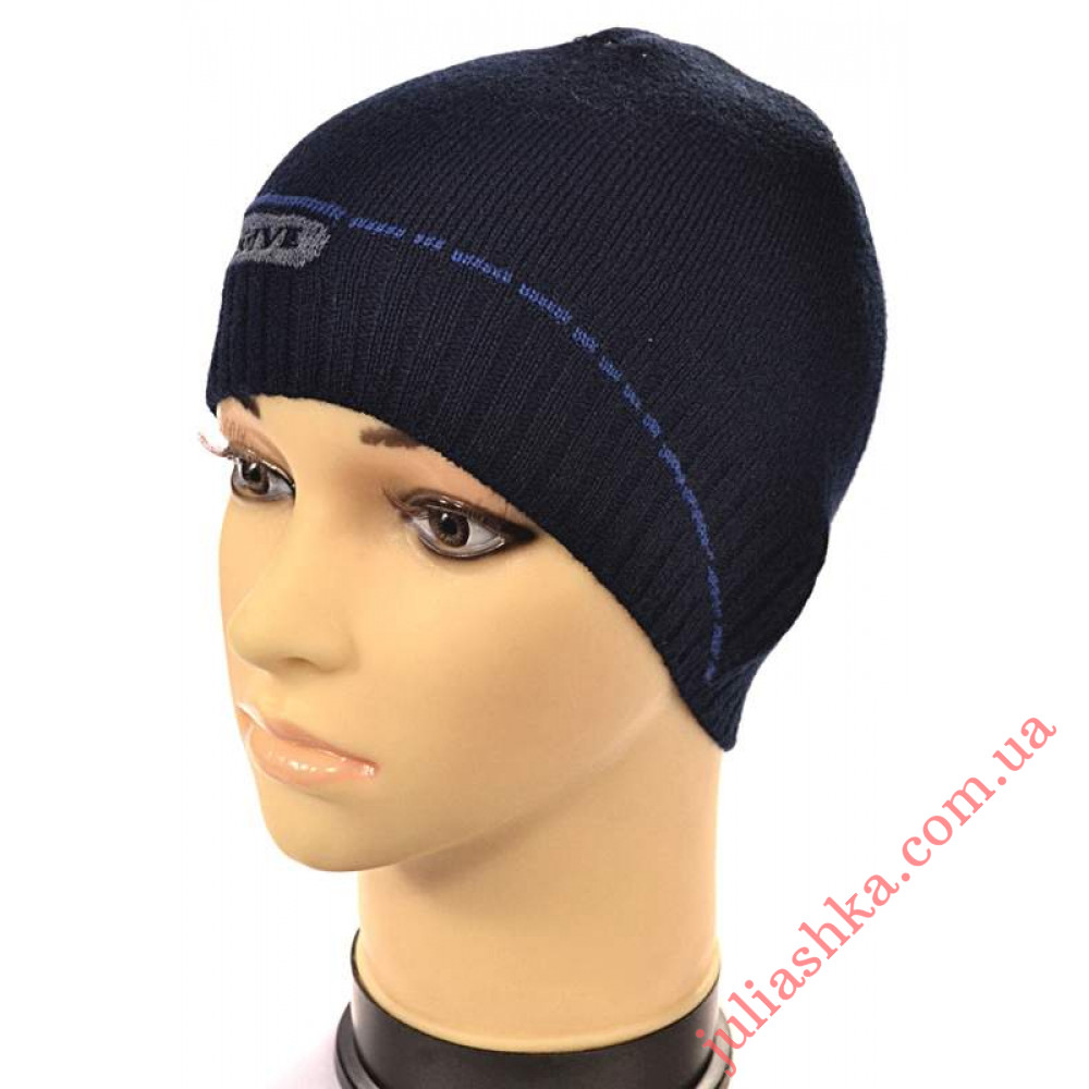 654м.AMAL(50-54р.детская вязаная шапка)