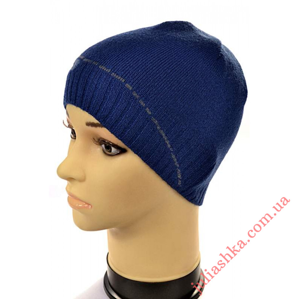 654м.AMAL(50-54р.детская вязаная шапка)