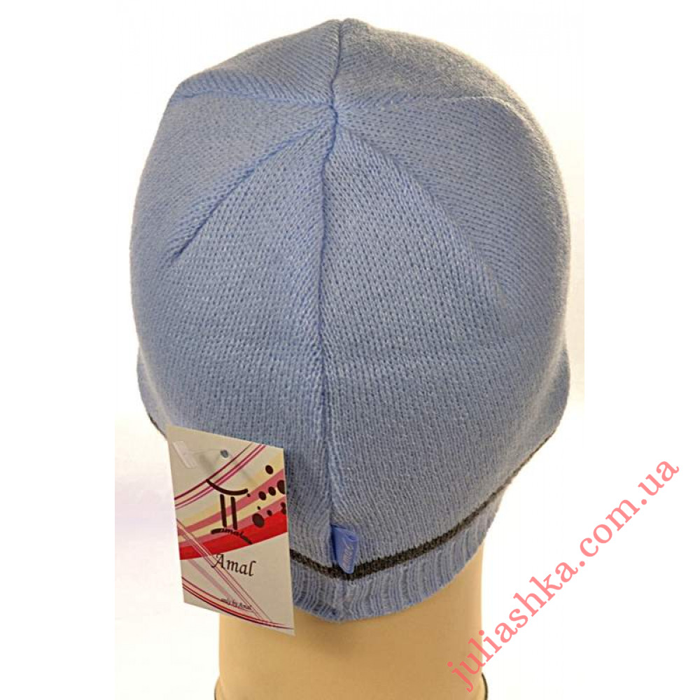 724м. AMAL(50-54р.дитяча в'язана шапка)