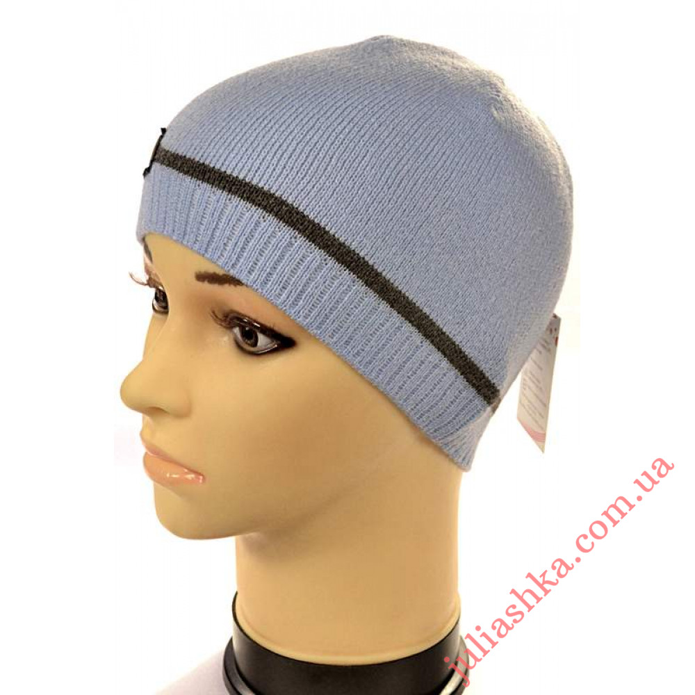 724м. AMAL(50-54р.детская вязаная шапка)