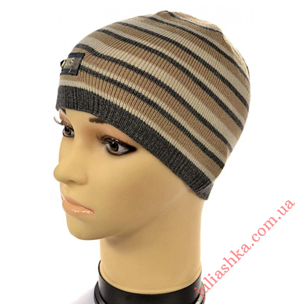 764м. AMAL(50-52р.детская вязаная шапка)