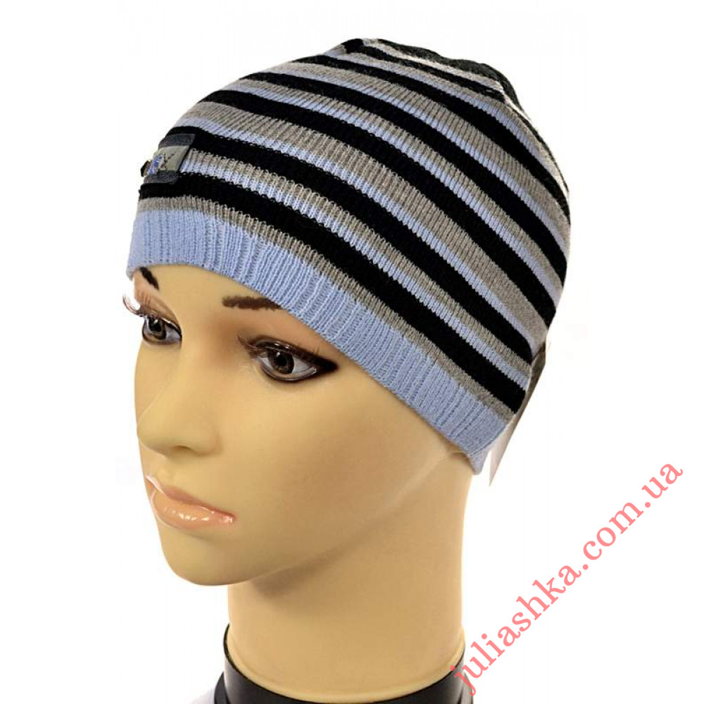 764м. AMAL(50-52р.детская вязаная шапка)