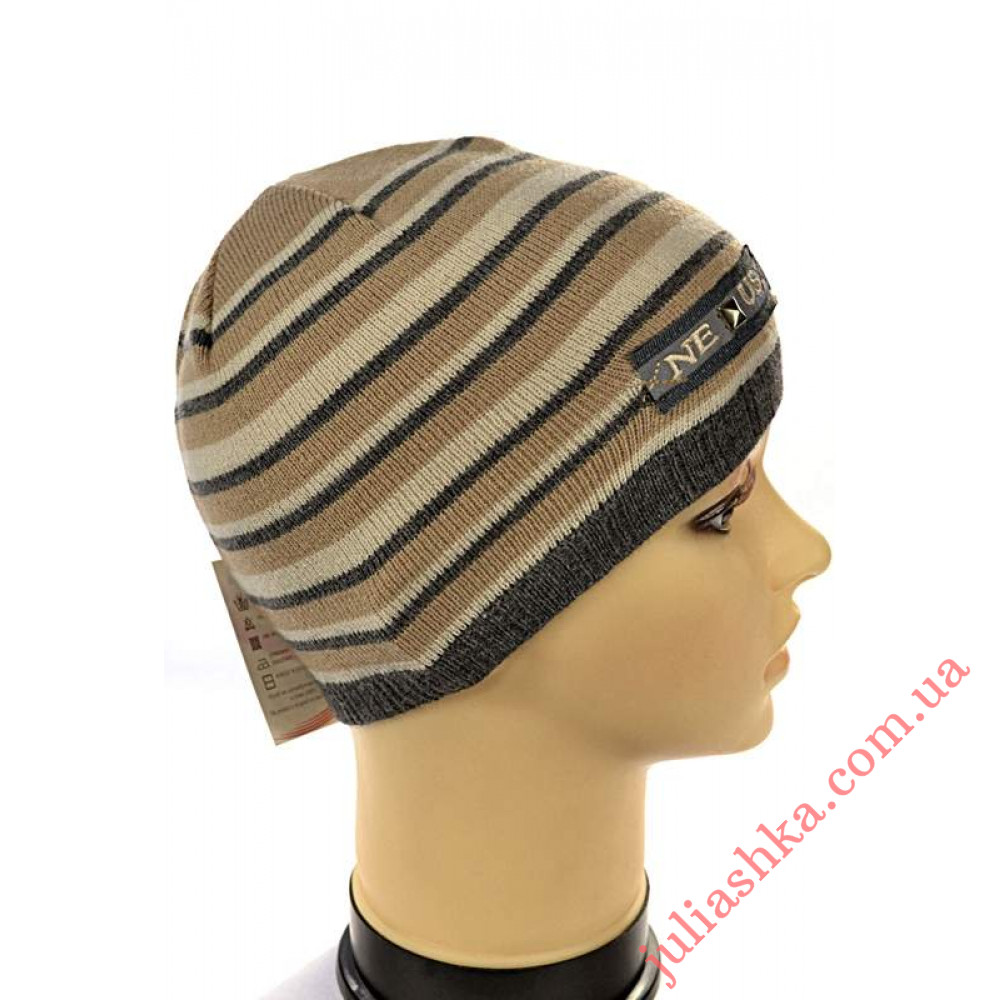 764м. AMAL(50-52р.дитяча в'язана шапка)