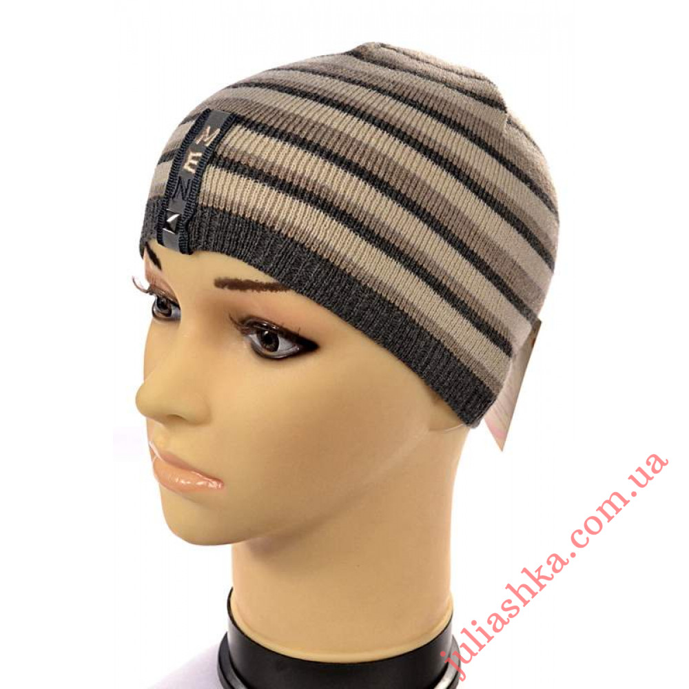 774м. AMAL(48-50р.детская вязаная шапка)