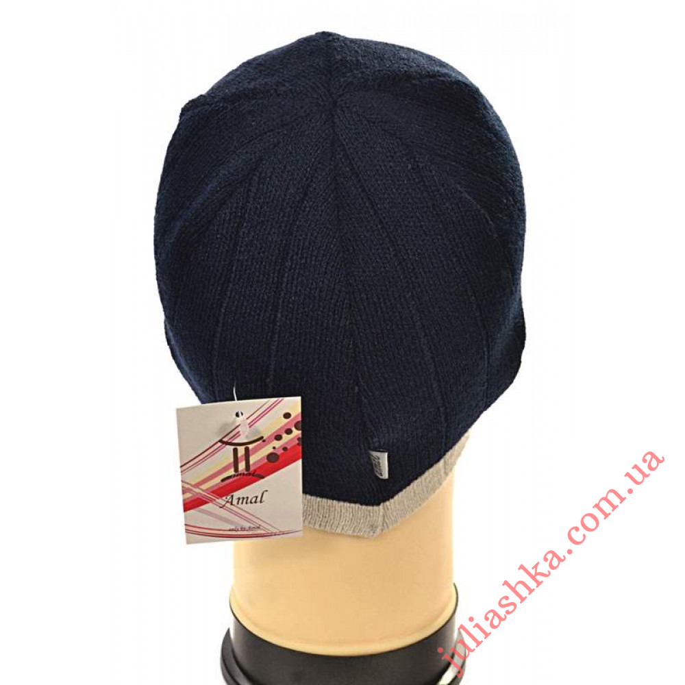 784м. AMAL(50-52р.детская вязаная шапка)
