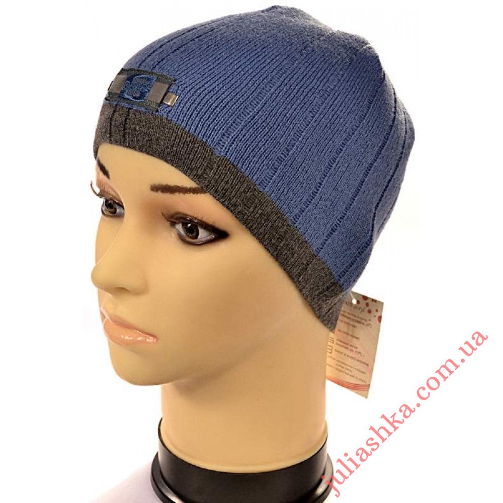 784м. AMAL(50-52р.детская вязаная шапка)