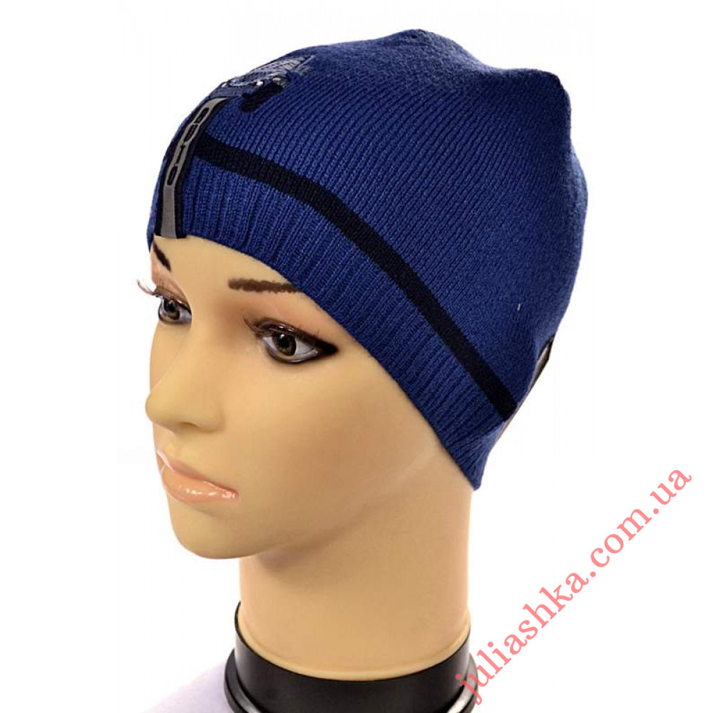 794м. AMAL(48-52р.детская вязаная шапка)