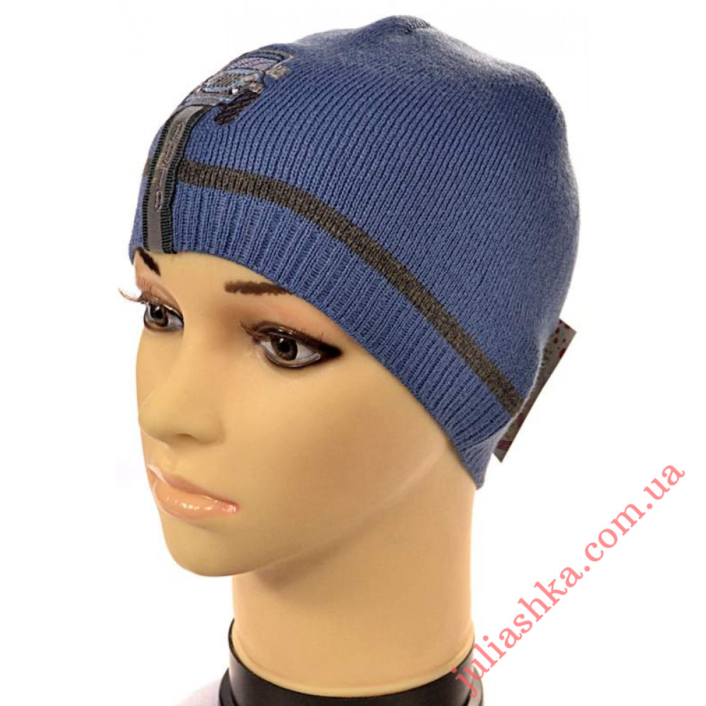 794м. AMAL(48-52р.детская вязаная шапка)