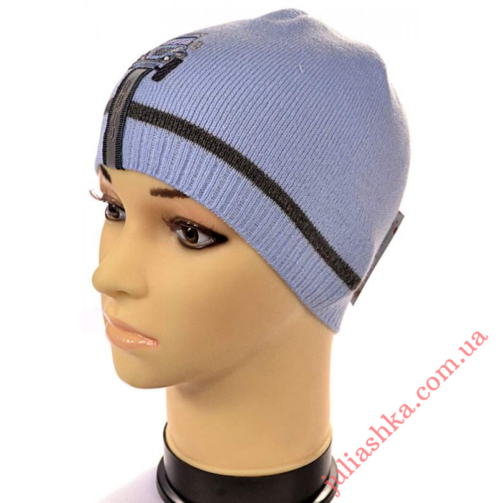 794м. AMAL(48-52р.детская вязаная шапка)