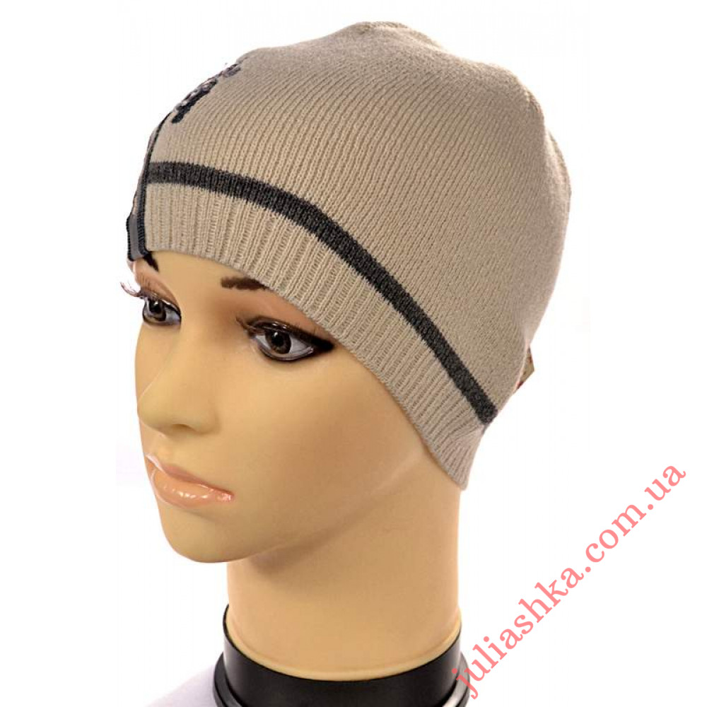 794м. AMAL(48-52р.детская вязаная шапка)