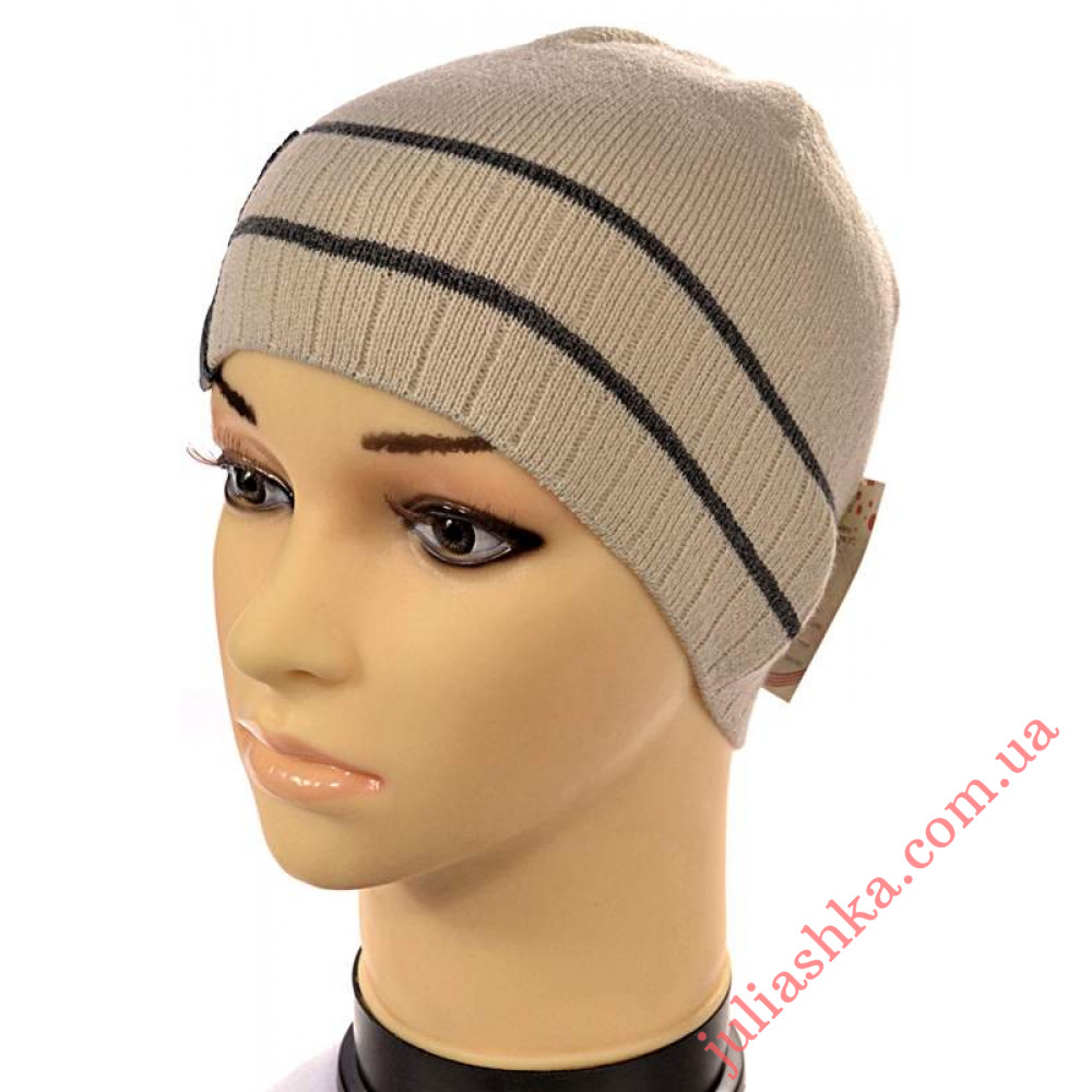 804м. AMAL(50-54р.детская вязаная шапка)