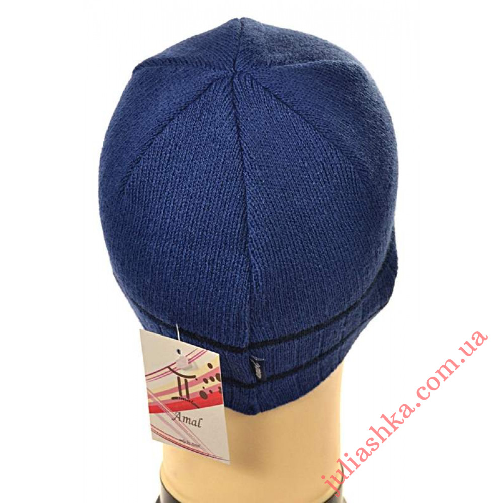 804м. AMAL(50-54р.дитяча в'язана шапка)