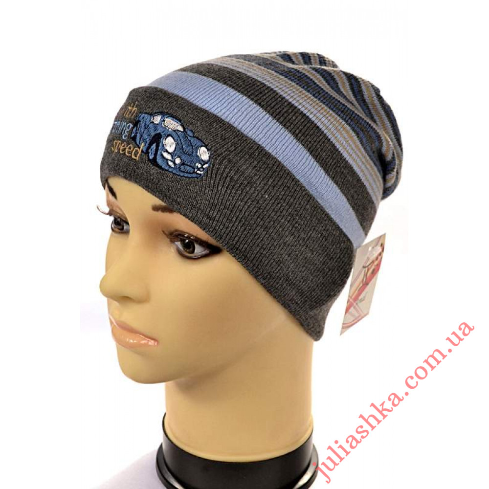 814м. AMAL(50-52р.дитяча в'язана шапка)