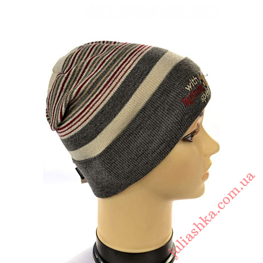 814м. AMAL(50-52р.дитяча в'язана шапка)