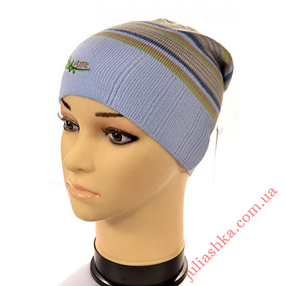 834м. AMAL(50-52р.детская вязаная шапка)