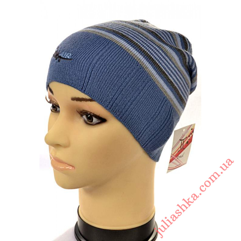 834м. AMAL(50-52р.детская вязаная шапка)