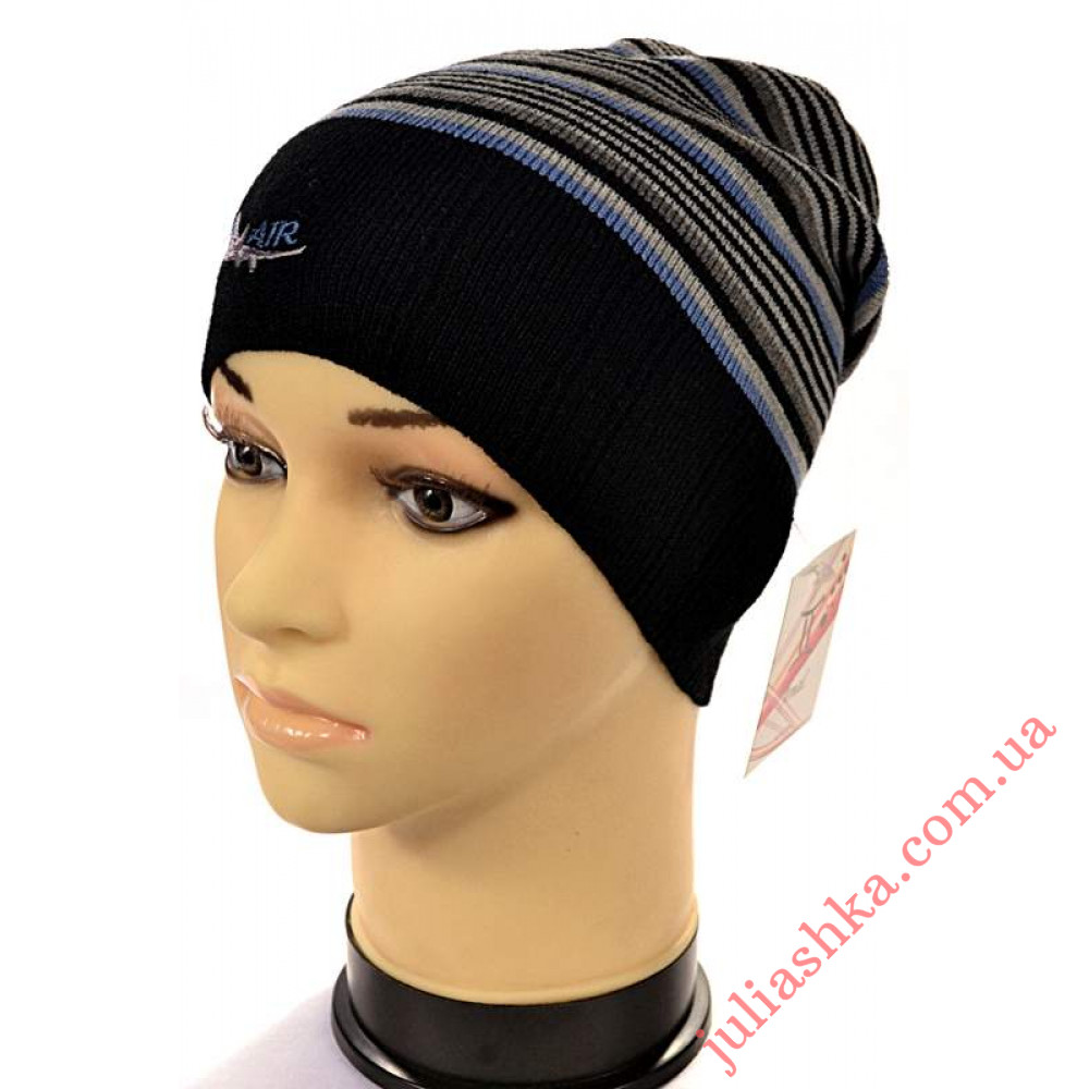 834м. AMAL(50-52р.детская вязаная шапка)