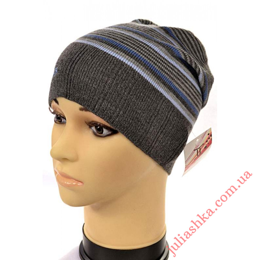 834м. AMAL(50-52р.детская вязаная шапка)