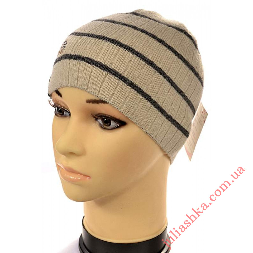 874м. AMAL(50-52р.детская вязаная шапка)