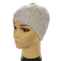 03 ANDER(48-50р.ажурна в'язана шапка)