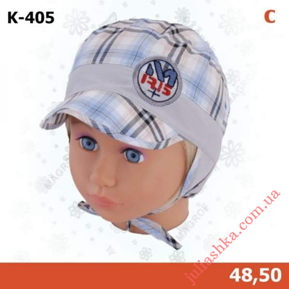 K-405 MAGROF(48-50р.летняя кепка для мальчиков)