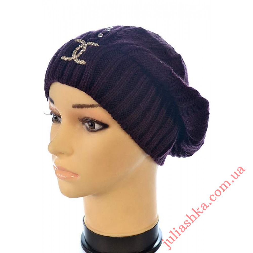 Марина PAWONEX(52-56р.вязаный берет)