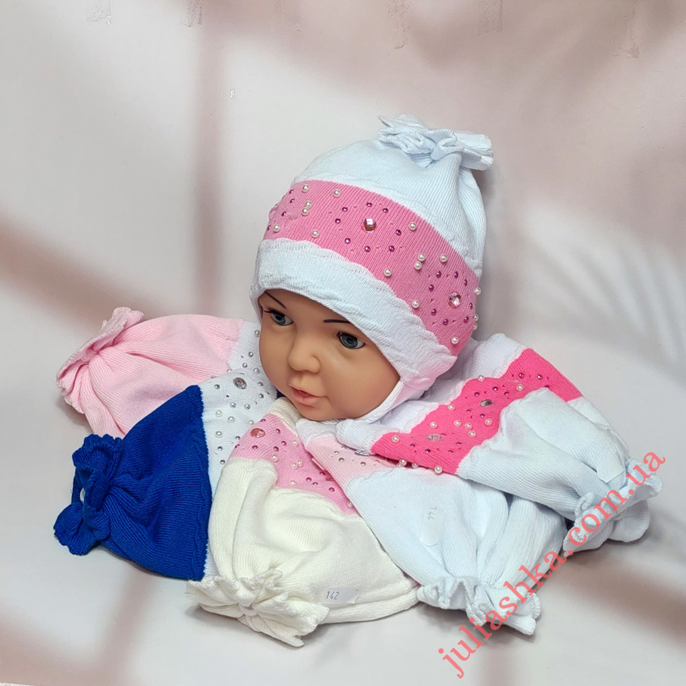 488 AGBO(44-48р.дитяча в’язана шапка)