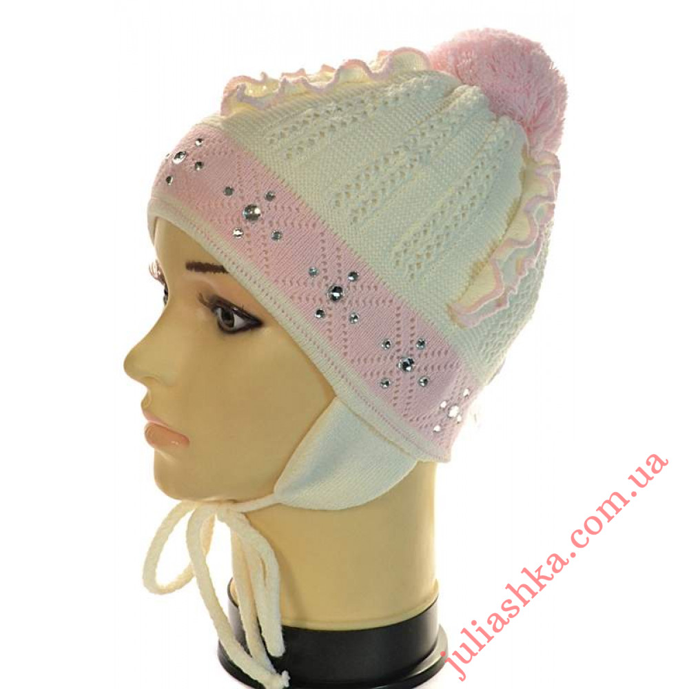 473 AGBO(48-52р.дитяча в’язана шапка)