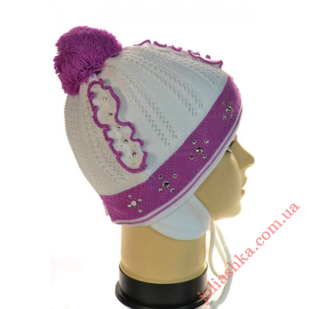 473 AGBO(48-52р.детская вязаная шапочка)