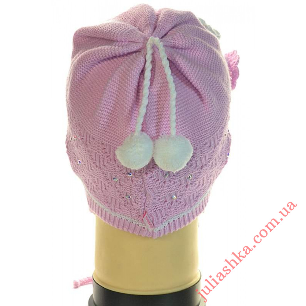 447 AGBO (48-52р.детская вязаная шапочка)