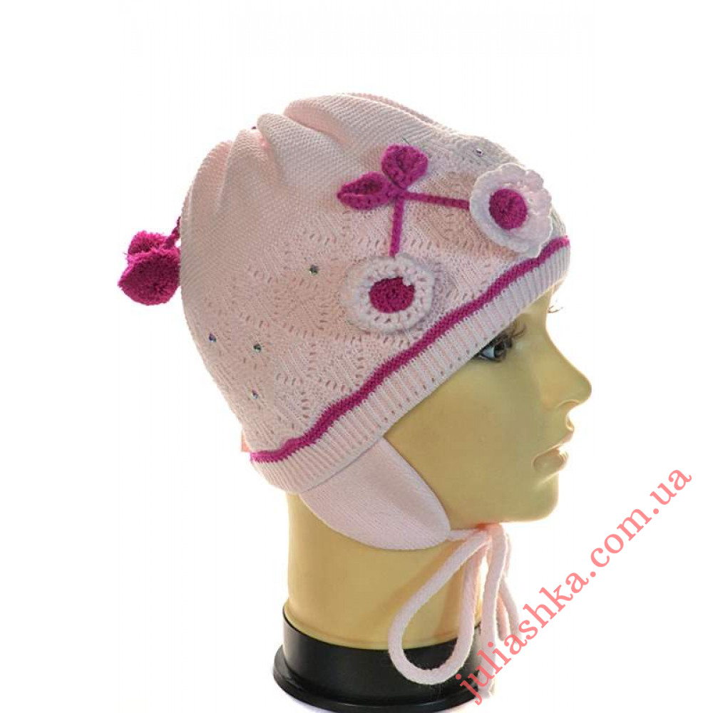 447 AGBO(48-52р.дитяча в’язана шапка)