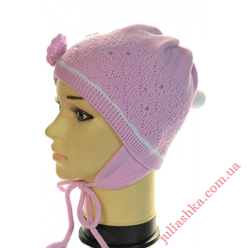 447 AGBO (48-52р.детская вязаная шапочка)