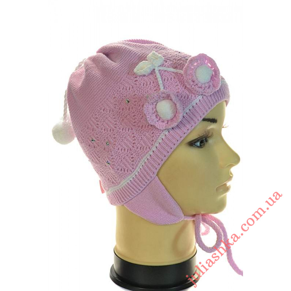 447 AGBO (48-52р.детская вязаная шапочка)