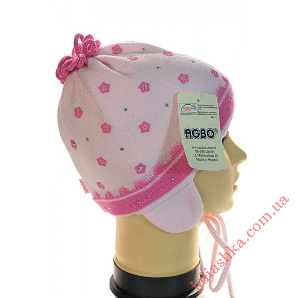 446 AGBO(48-52р.дитяча в’язана шапка)