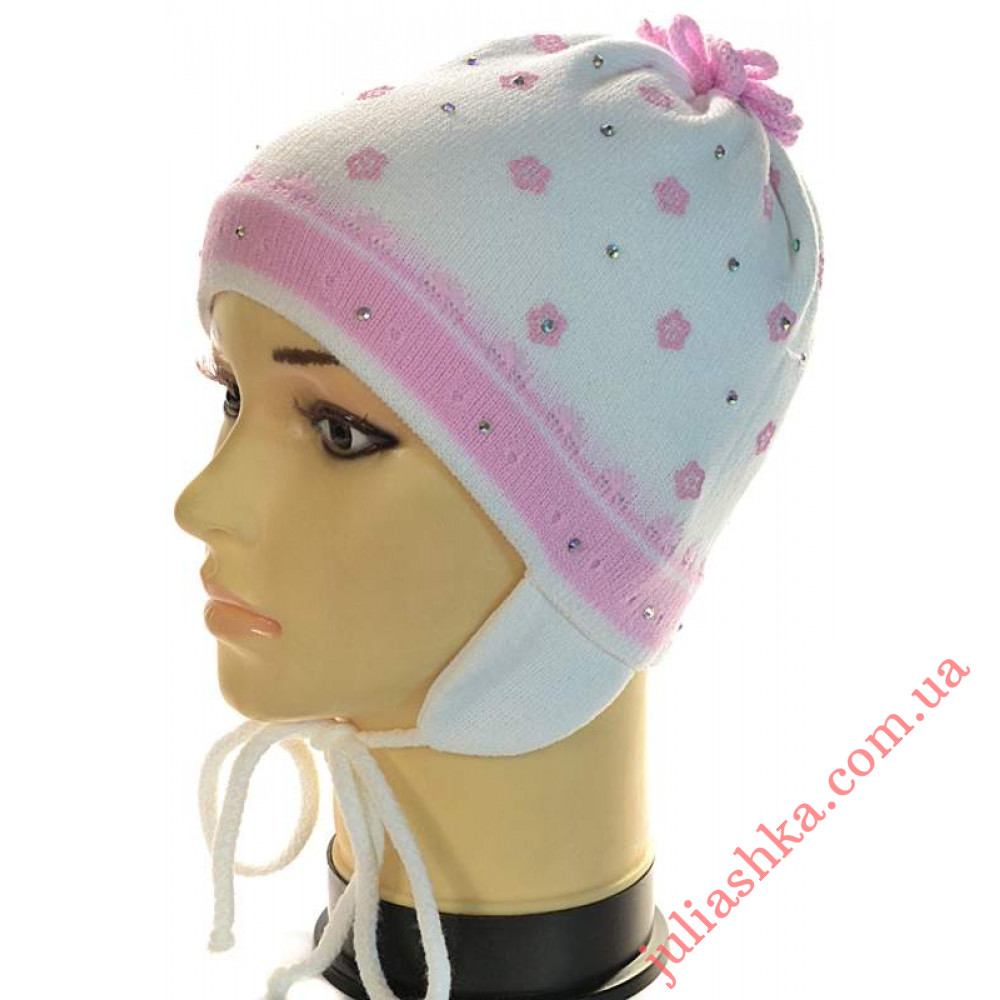 446 AGBO(48-52р.детская вязаная шапка)